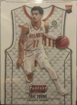 2018 Panini Threads Trae Young #103 card