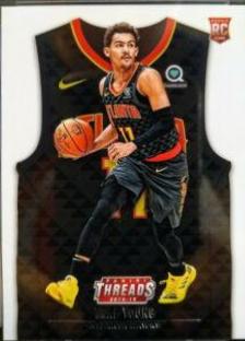 2018 Panini Threads Trae Young #143 card