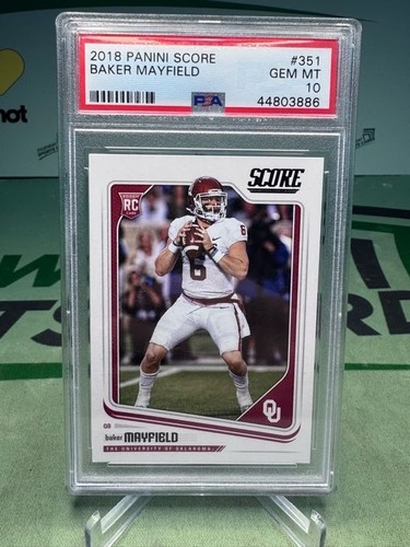2018 Score Baker Mayfield #351 card
