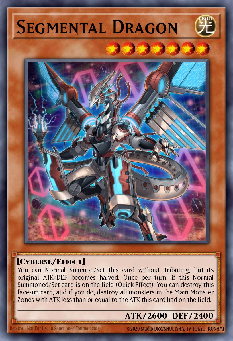 2018 Structure Deck: Powercode Link Segmental Dragon #SDPL-EN008 card