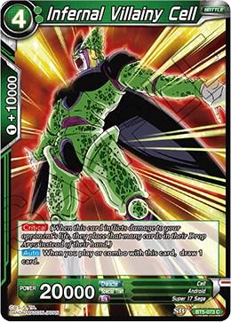 2018 Super Miraculous Revival Infernal Villainy Cell #BT5-073 card