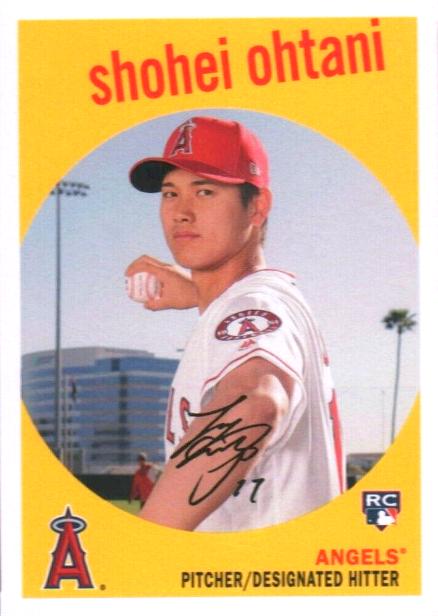 2018 Topps Archives Shohei Ohtani [Pitching Stance] #50 card