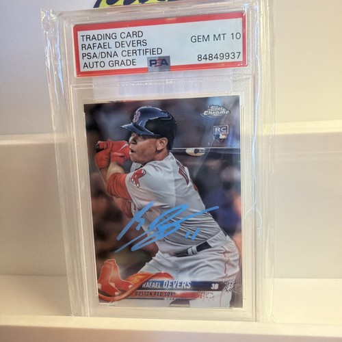 2018 Topps Chrome Rafael Devers #25 card