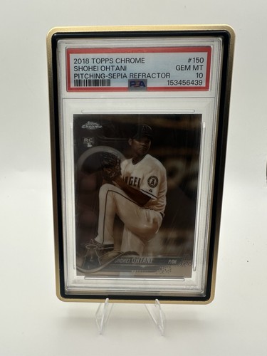 2018 Topps Chrome Shohei Ohtani [Sepia Refractor] #150 card