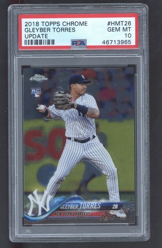 2018 Topps Chrome Update Gleyber Torres #HMT26 card