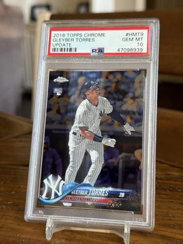 2018 Topps Chrome Update Gleyber Torres #HMT9 card