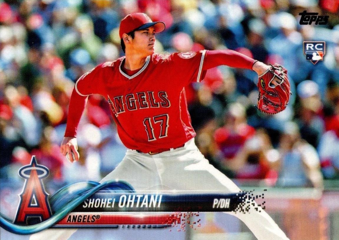 2018 Topps Complete Set Shohei Ohtani [Retail] #700 card