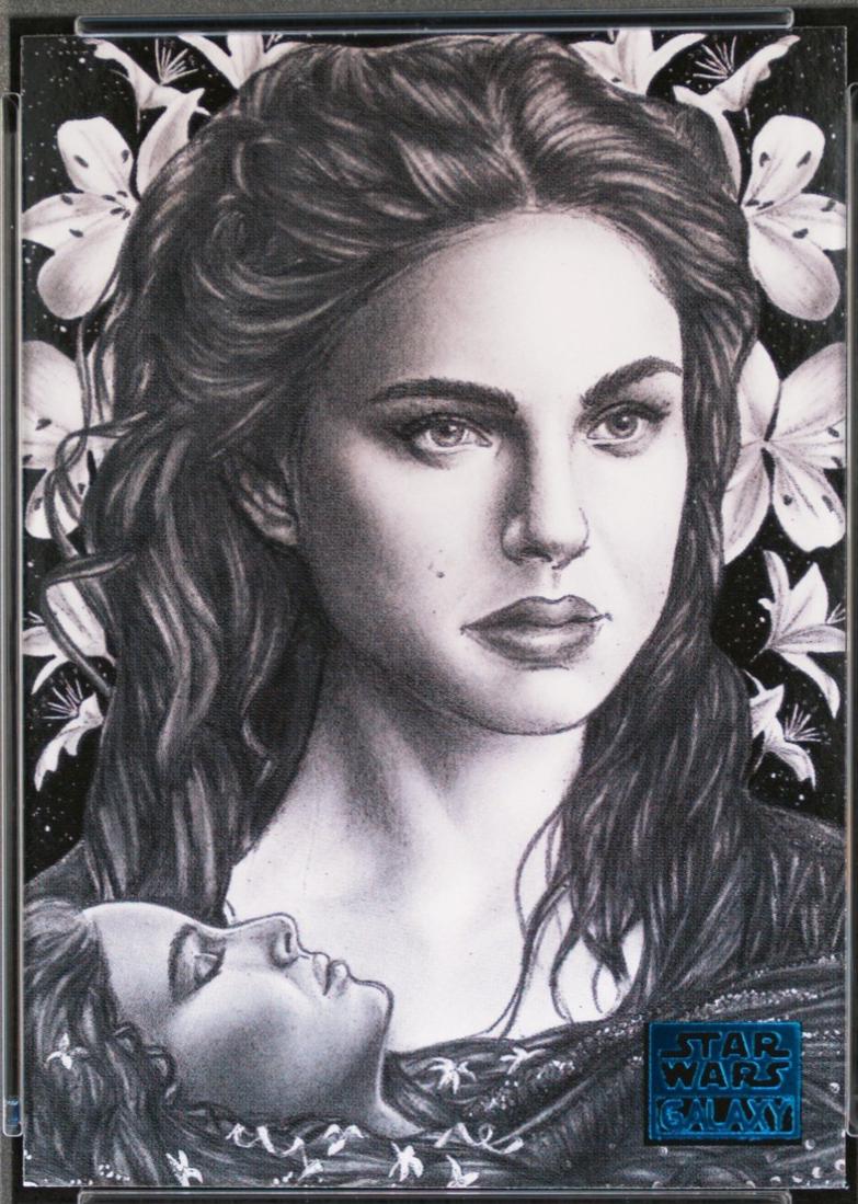 2018 Topps Galaxy A Lily Among Thorns [Blue] #19 card