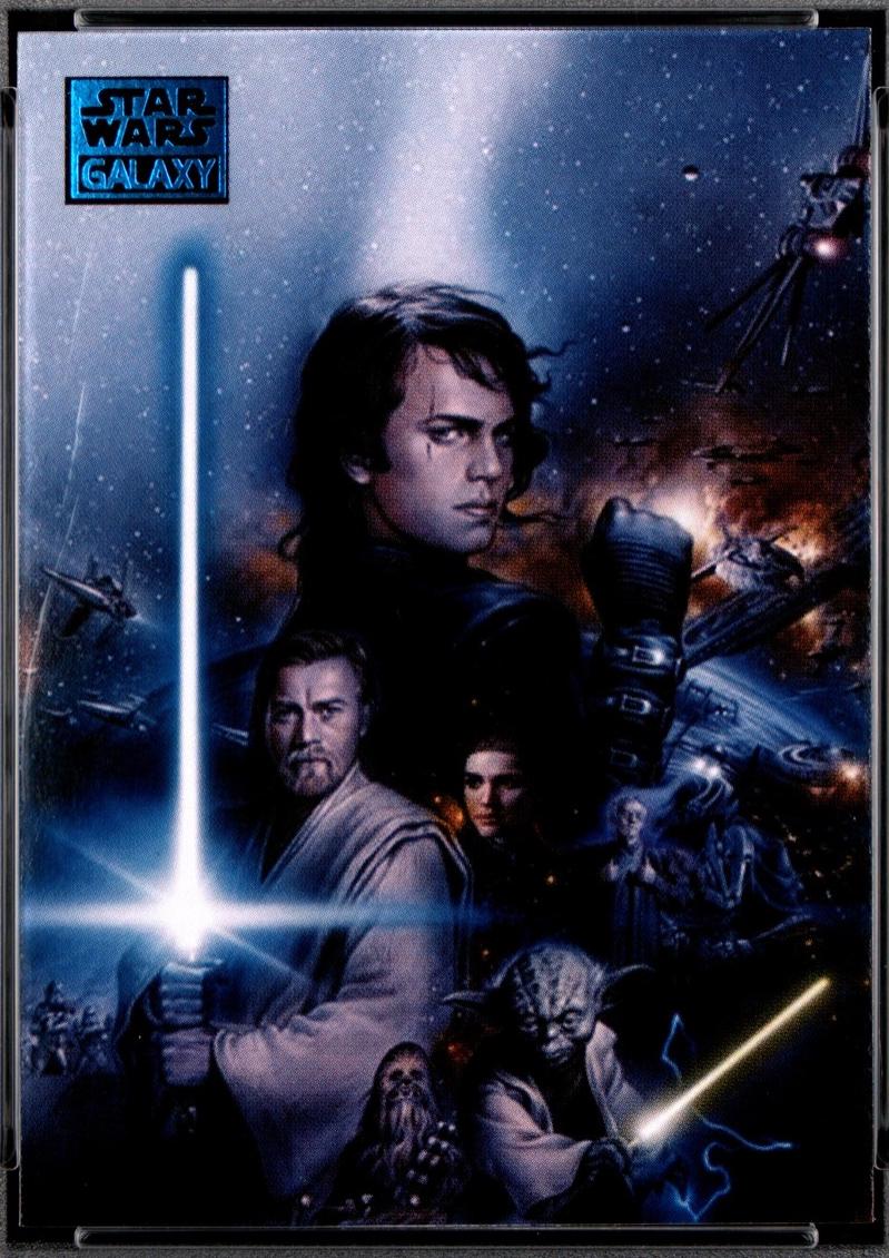 2018 Topps Galaxy Revenge of the Sith [Blue] #77 card