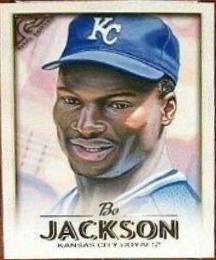 2018 Topps Gallery Bo Jackson #68 card