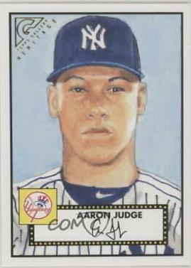 2018 Topps Gallery Heritage Aaron Judge #H-39 card