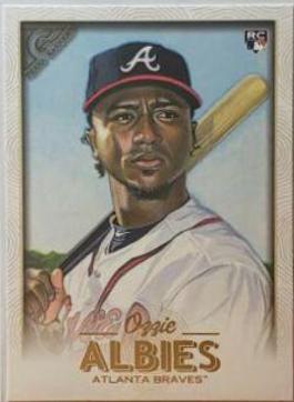 2018 Topps Gallery Ozzie Albies #67 card