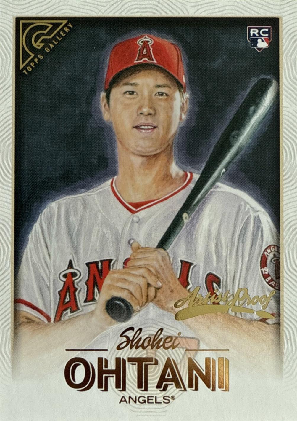 2018 Topps Gallery Shohei Ohtani [Artist Proof] #116 card