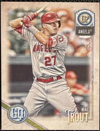 2018 Topps Gypsy Queen Mike Trout #1 card