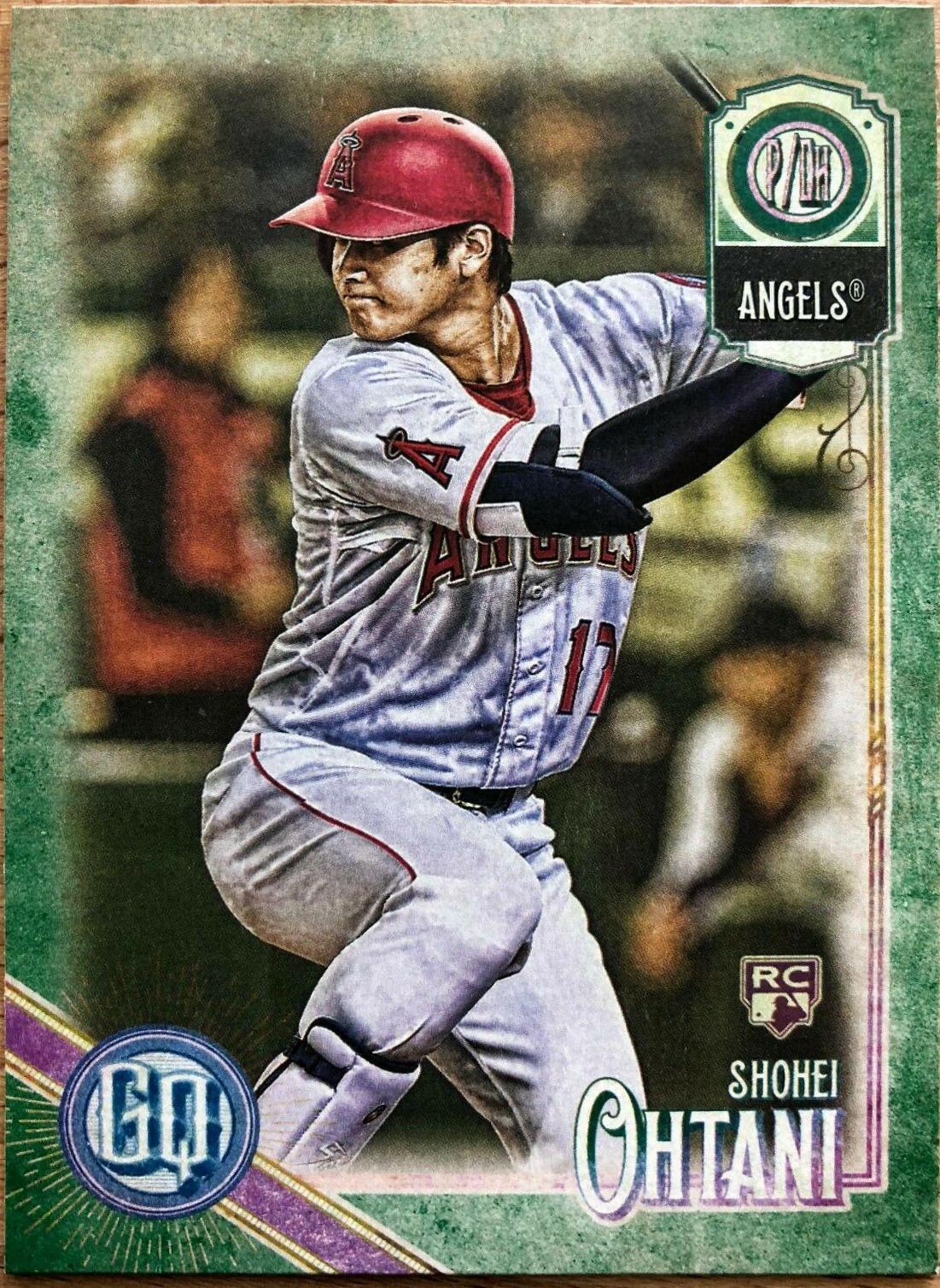 2018 Topps Gypsy Queen Shohei Ohtani [Missing Blackplate] #89 card