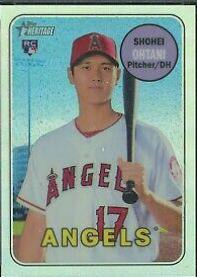 2018 Topps Heritage Shohei Ohtani [Chrome Refractor] #THC-600 card