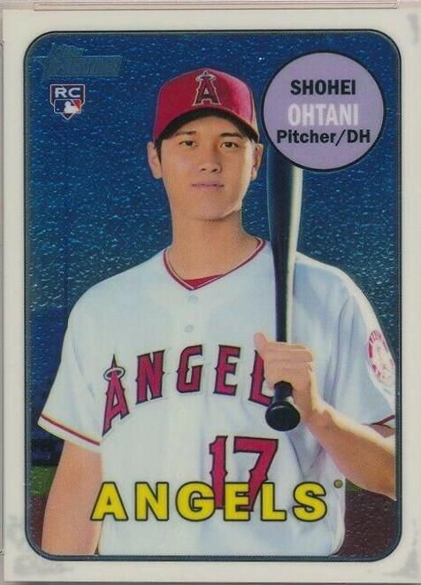 2018 Topps Heritage Shohei Ohtani [Chrome] #THC-600 card