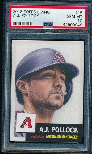 2018 Topps Living A.J. Pollock #15 card