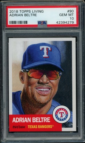2018 Topps Living Adrian Beltre #90 card