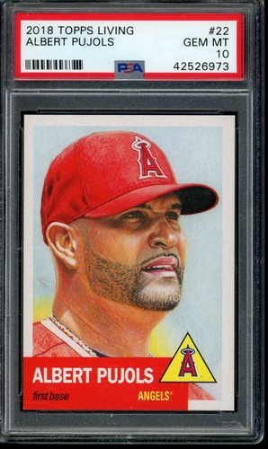 2018 Topps Living Albert Pujols #22 card