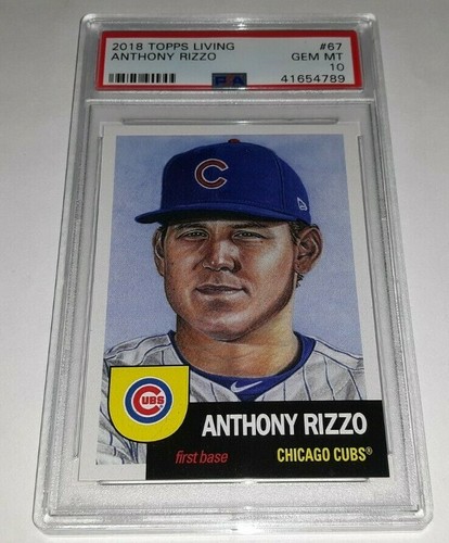 2018 Topps Living Anthony Rizzo #67 card