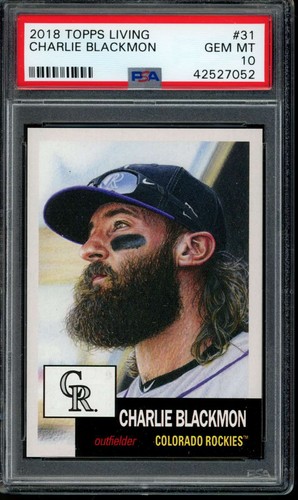 2018 Topps Living Charlie Blackmon #31 card