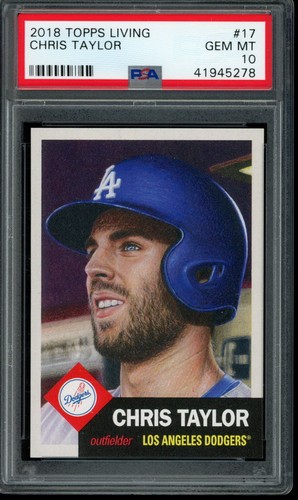 2018 Topps Living Chris Taylor #17 card
