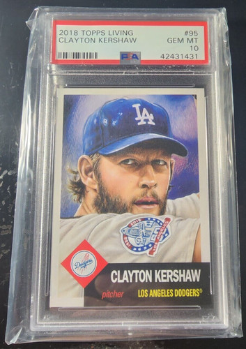 2018 Topps Living Clayton Kershaw #95 card