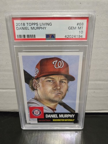 2018 Topps Living Daniel Murphy #68 card