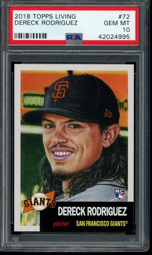 2018 Topps Living Dereck Rodriguez #72 card