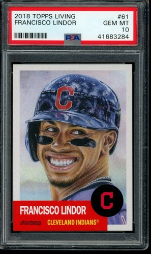 2018 Topps Living Francisco Lindor #61 card