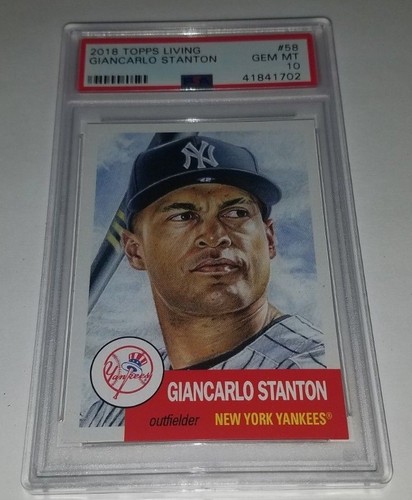 2018 Topps Living Giancarlo Stanton #58 card