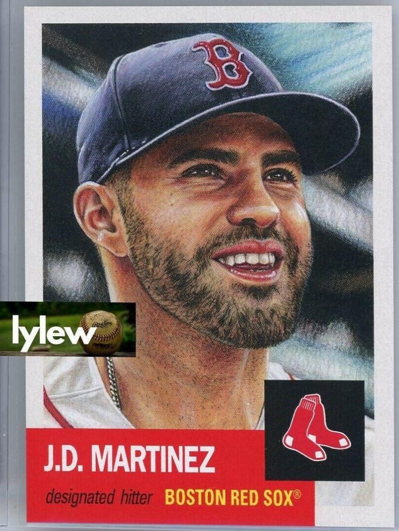 2018 Topps Living J.D. Martinez #91 card