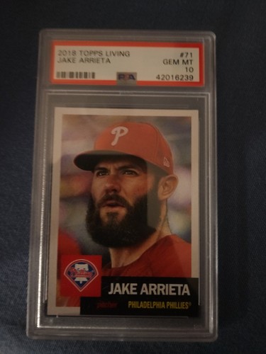 2018 Topps Living Jake Arrieta #71 card