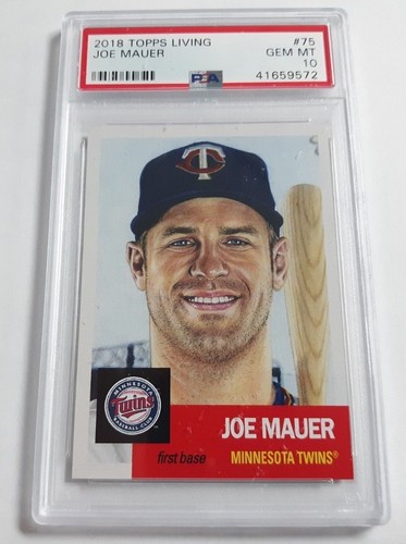 2018 Topps Living Joe Mauer #75 card