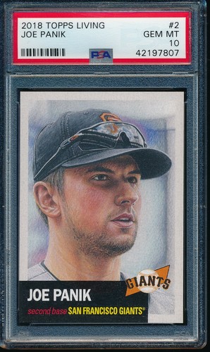2018 Topps Living Joe Panik #2 card