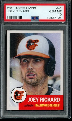 2018 Topps Living Joey Rickard #41 card
