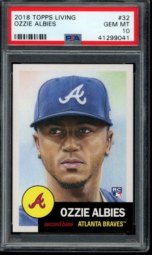 2018 Topps Living Ozzie Albies #32 card