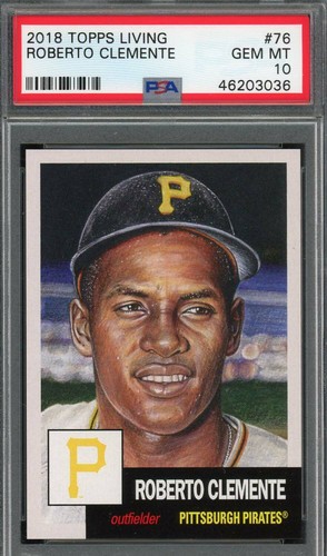 2018 Topps Living Roberto Clemente #76 card