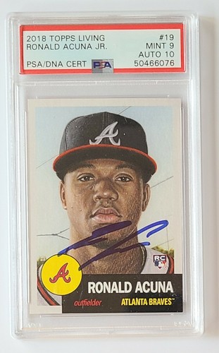 2018 Topps Living Ronald Acuna #19 card