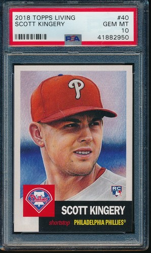 2018 Topps Living Scott Kingery #40 card