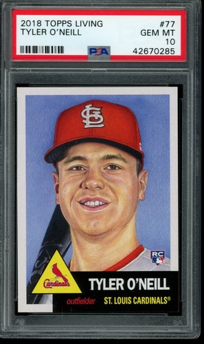 2018 Topps Living Tyler O'Neill #77 card