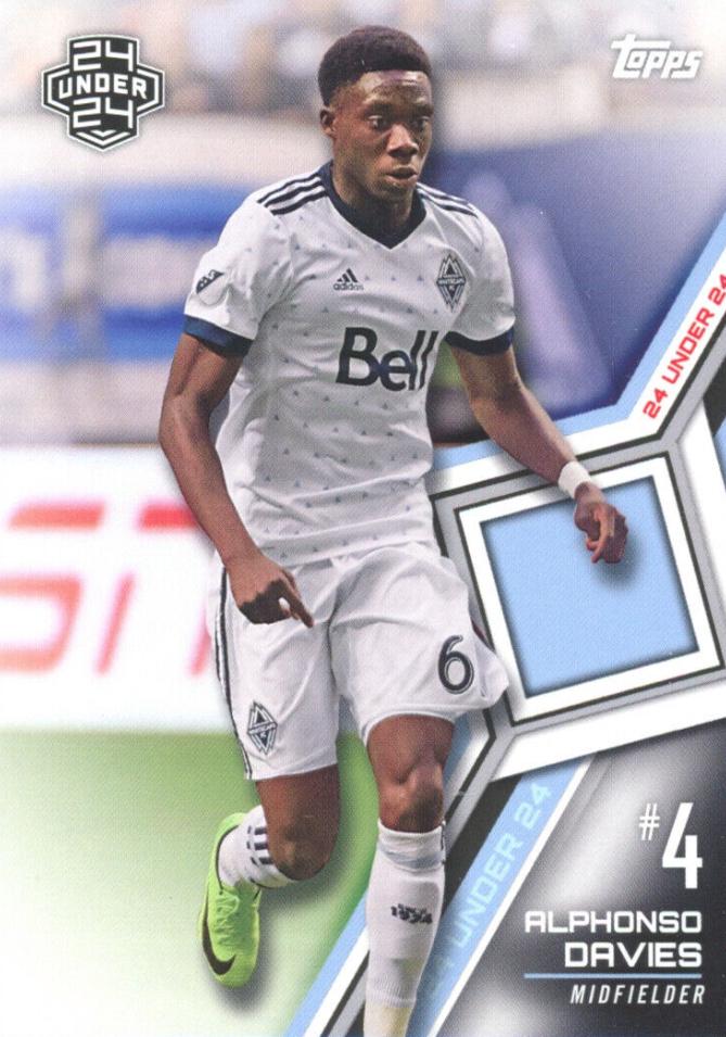 2018 Topps MLS Alphonso Davies #157 card