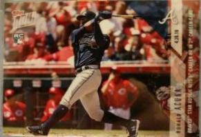 2018 Topps Now Ronald Acuna #129 card