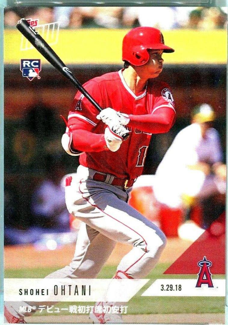 2018 Topps Now Shohei Ohtani [Japanese] #5J card