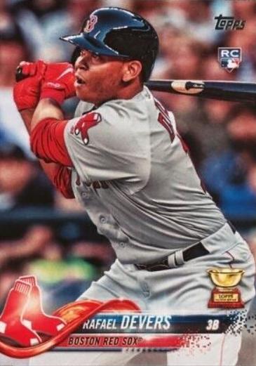 2018 Topps Rafael Devers [Batting] #18 card