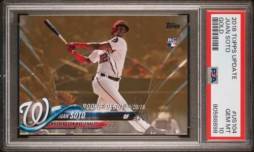 2018 Topps Update Juan Soto [Gold] #US104 card