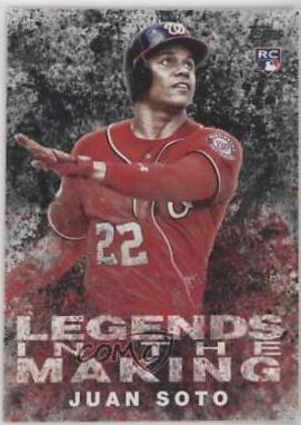 2018 Topps Update Legends in the Making Juan Soto [Black] #LITM-8 card