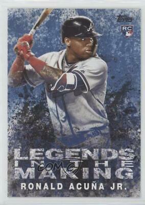 2018 Topps Update Legends in the Making Ronald Acuna Jr. [Blue] #LITM-1 card