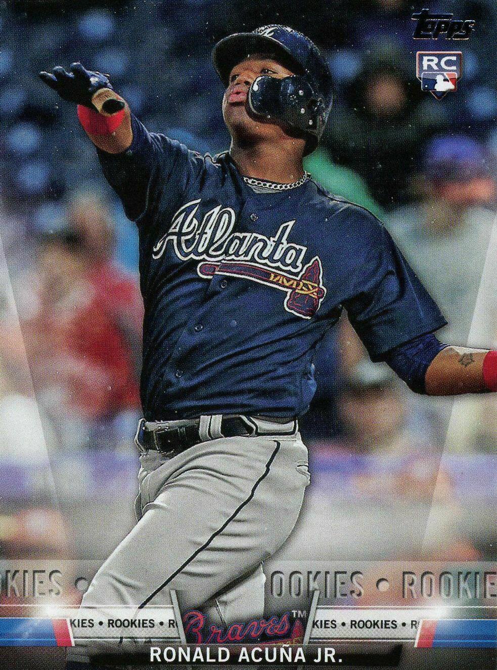 2018 Topps Update Salute Ronald Acuna Jr. #S-21 card
